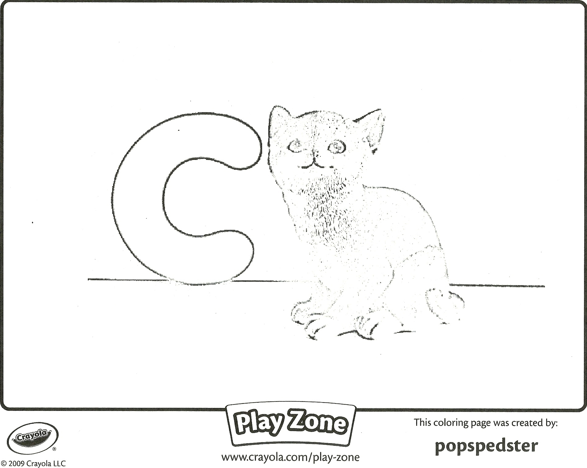 CAT1COLORING PAGES